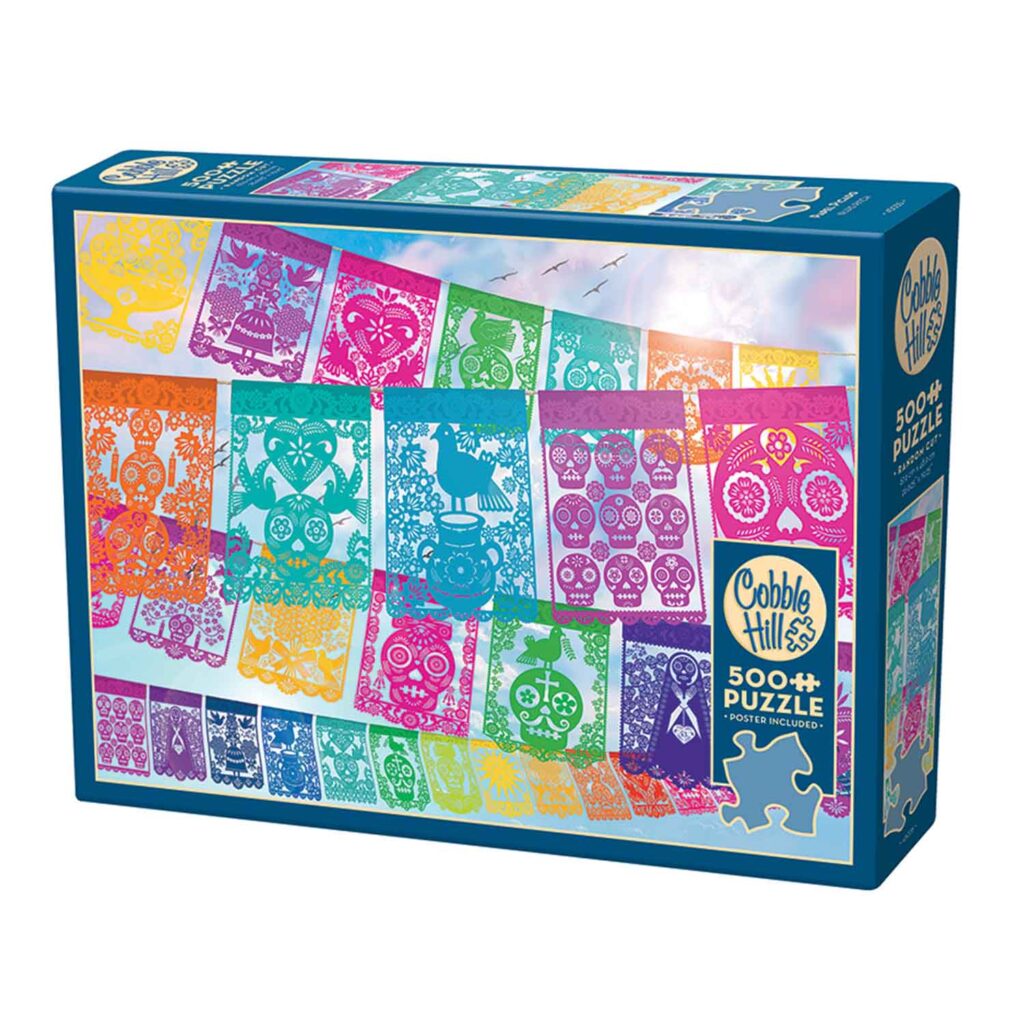 Cobble Hill Puslespil – Papel Picado 500 brikker