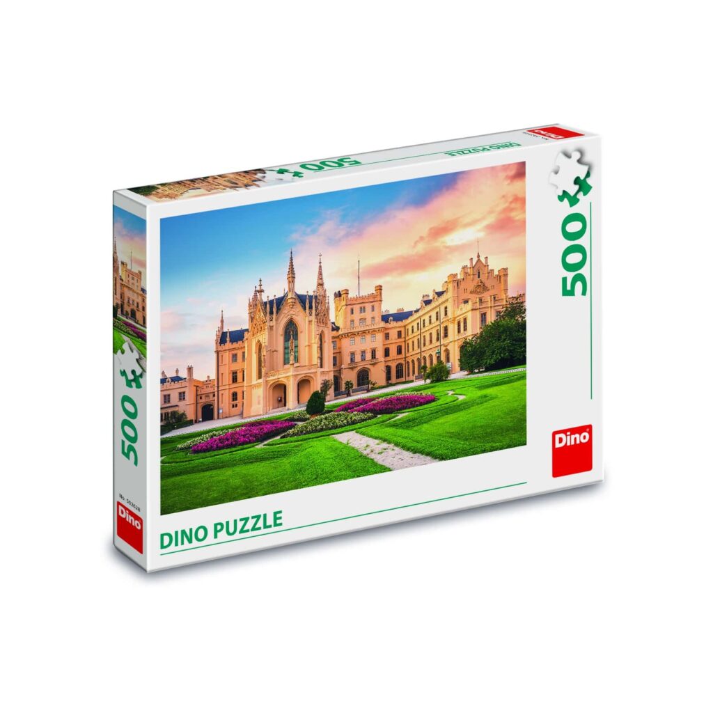 Dino Puslespil – Lednice Slot, Tjekkiet 500 brikker