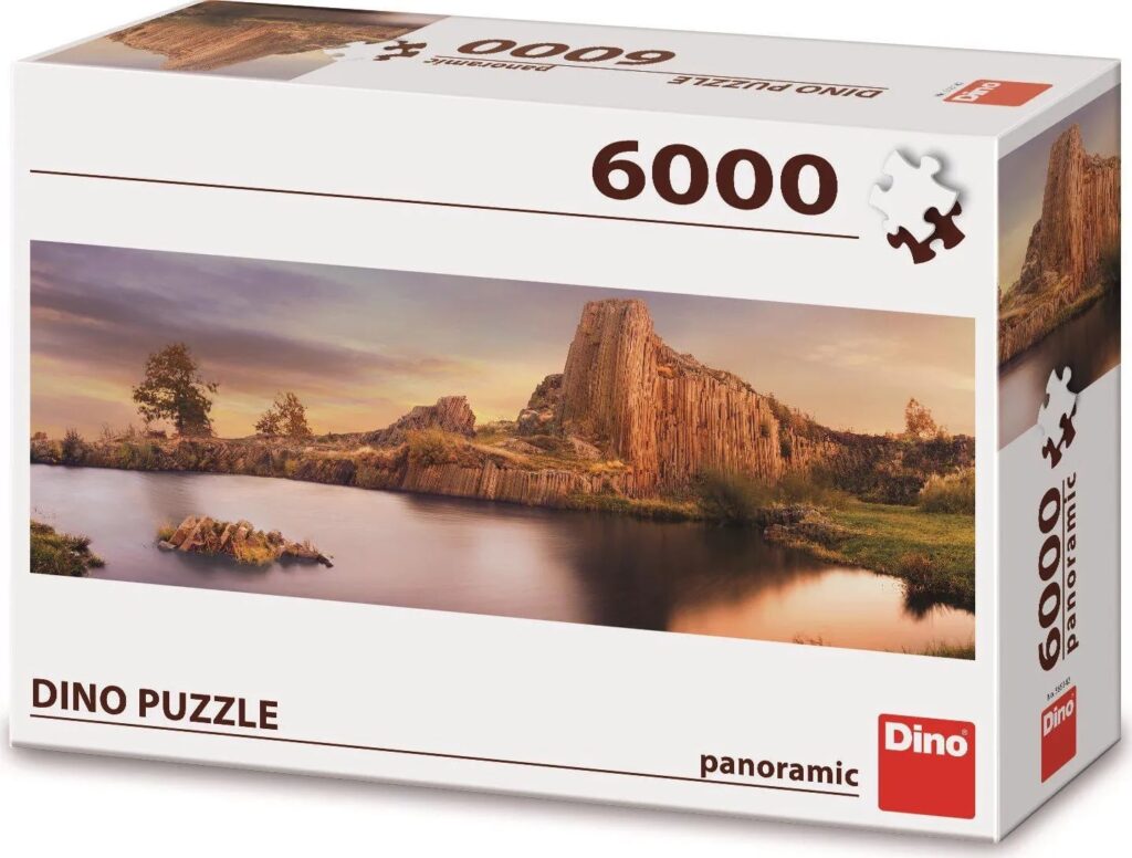 Dino Panoramapuslespil – Panská skála, Tjekkiet 6000 brikker
