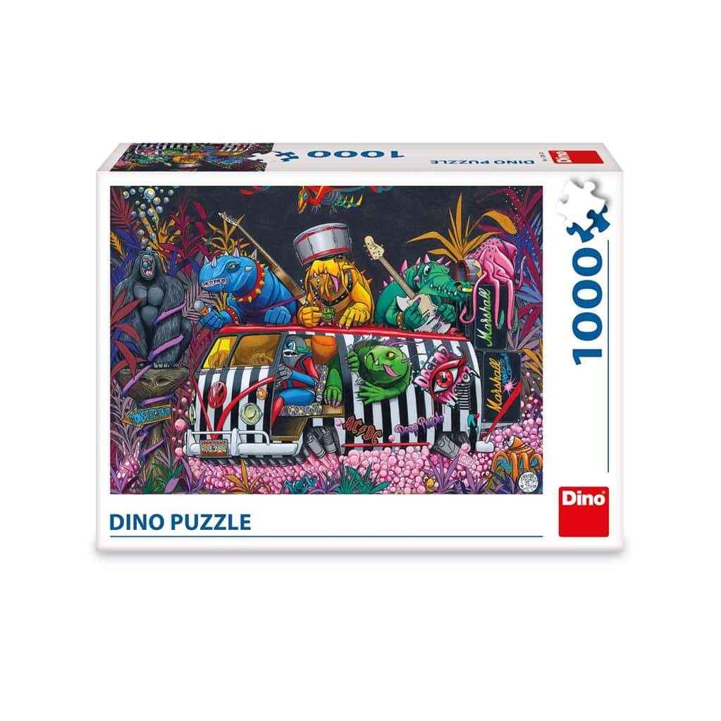 Dino Puslespil – Monsterturné 1000 brikker