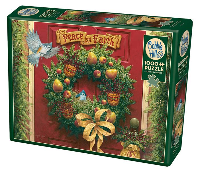 Cobble Hill Puslespil – Glædelig Jul! 1000 brikker