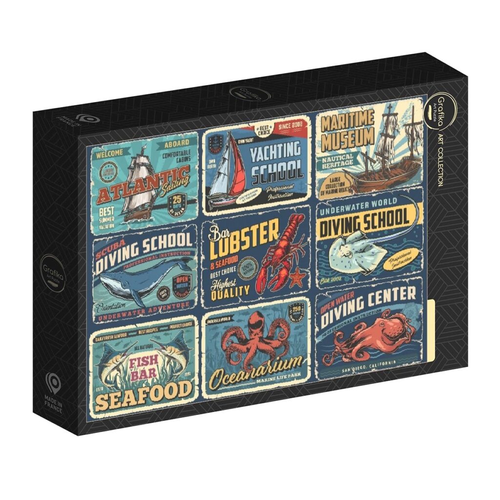 Grafika Puslespil – Maritim ånd 500 Brikker