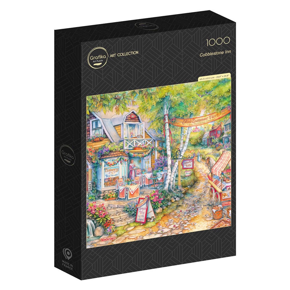 Grafika Square Puslespil – Cobblestone Inn 1000 Brikker