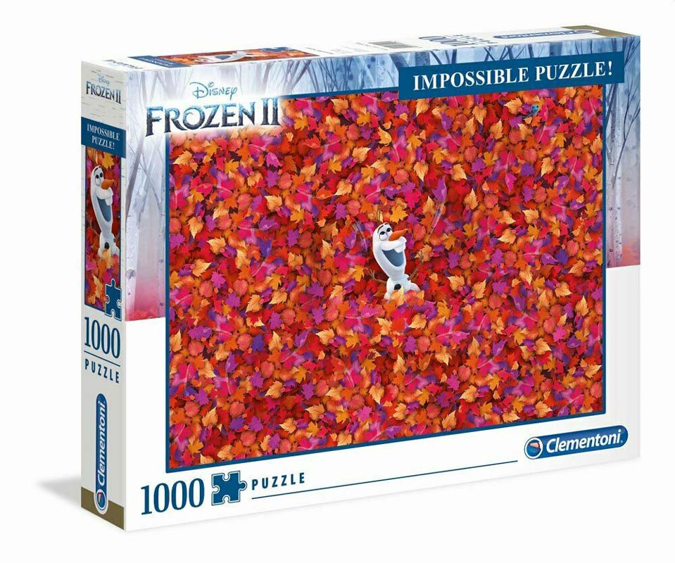 Clementoni Impossible Puslespil – Frozen 2, 1000 Brikker
