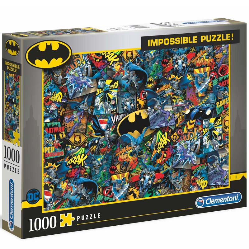 Clementoni Impossible Puslespil – Batman 1000 Brikker