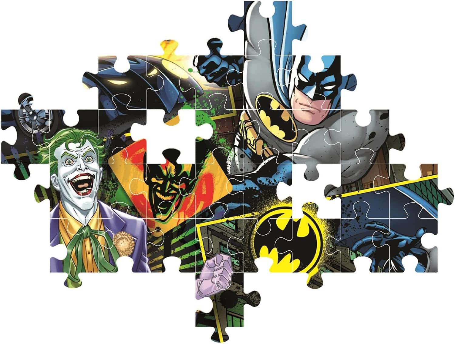 Clementoni Børnepuslespil – Batman 104 brikker - Billede 3