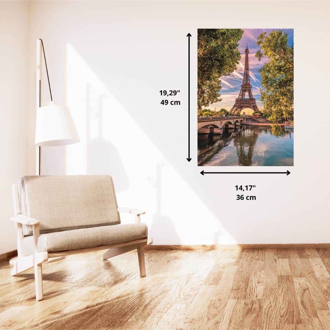 Clementoni Puslespil – Langs Seine 500 brikker - Billede 5