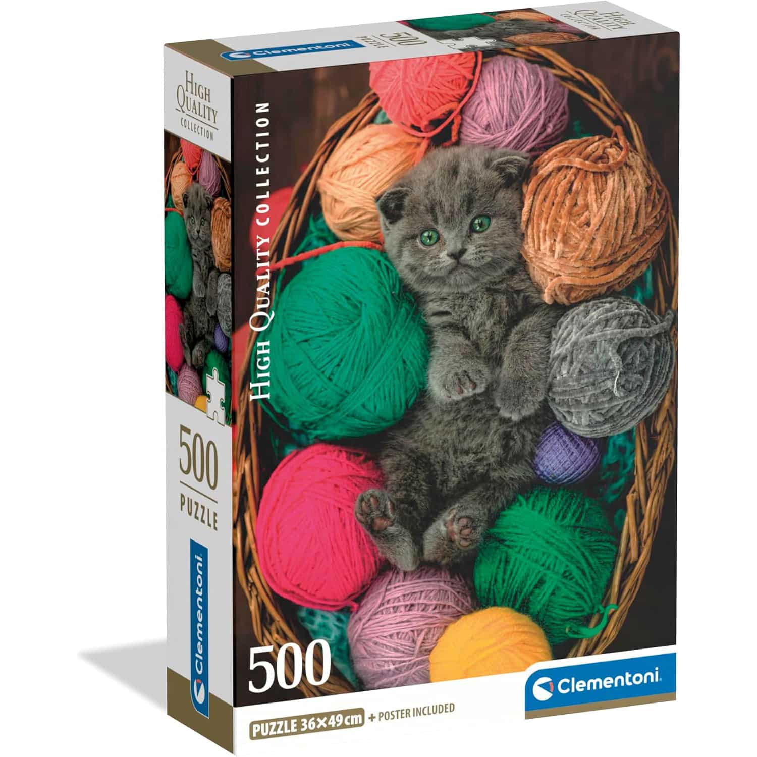 Clementoni Puslespil – Fluffy killing 500 brikker