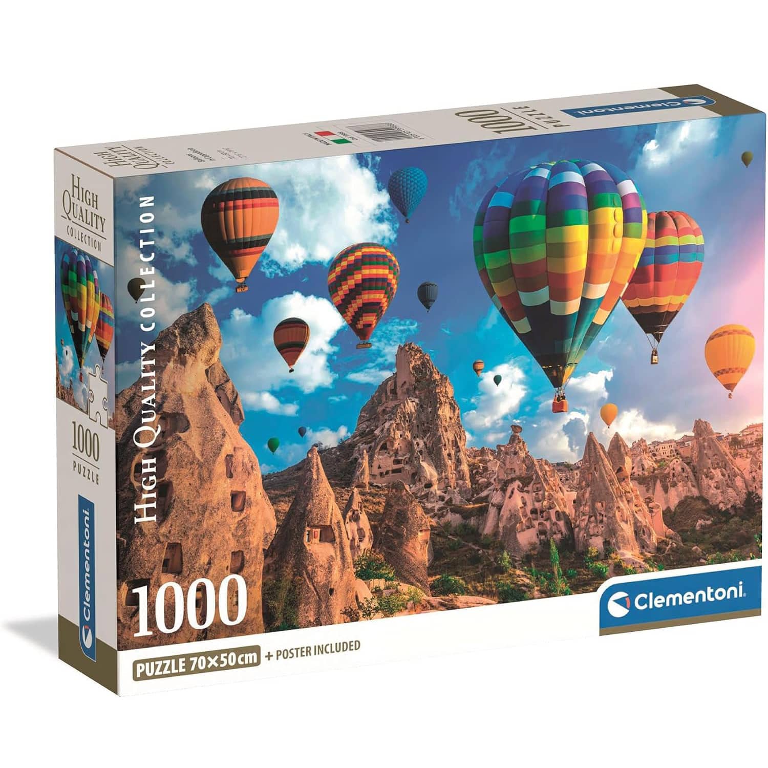 Clementoni Puslespil – Luftballoner 1000 brikker