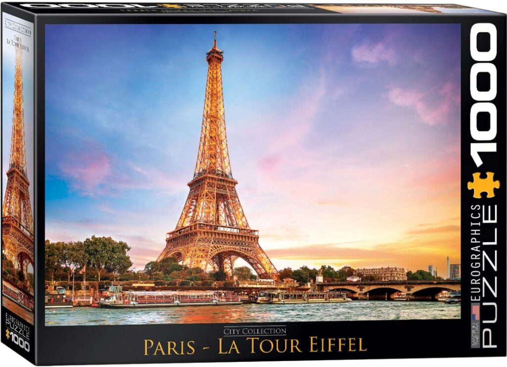 Eurographics Puslespil – Eiffeltårnet, Paris 1000 brikker
