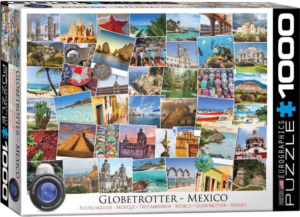 Eurographics Puslespil – Globetrotter: Mexico 1000 brikker