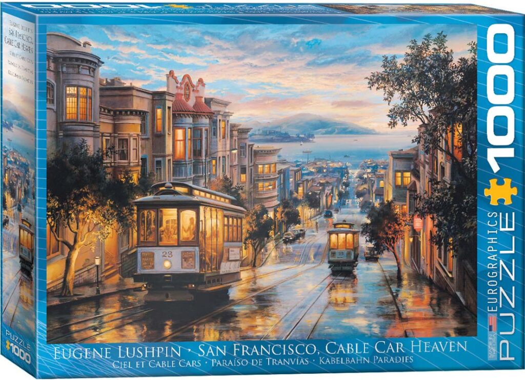 Eurographics Puslespil – San Francisco, Sporvognenes paradis 1000 brikker