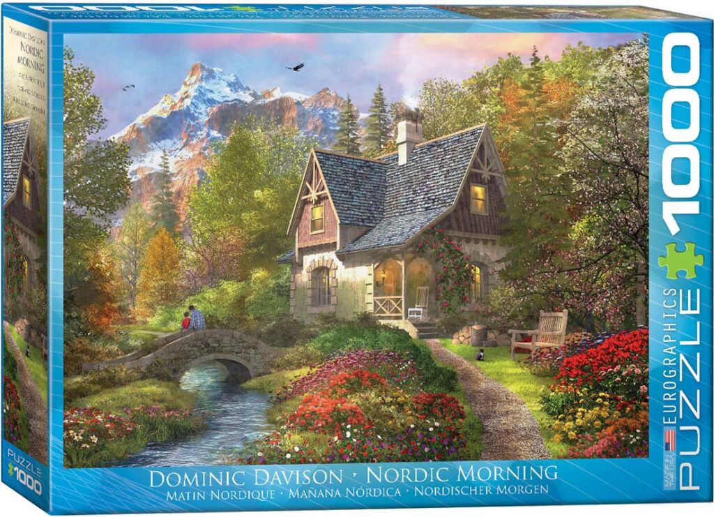 Eurographics Puslespil – Davison: Nordisk morgen 1000 brikker