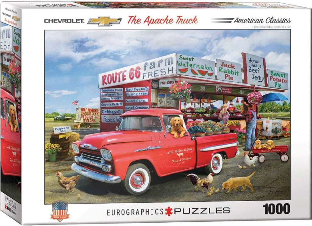 Eurographics Puslespil – 1959 Chevrolet Apache 1000 brikker
