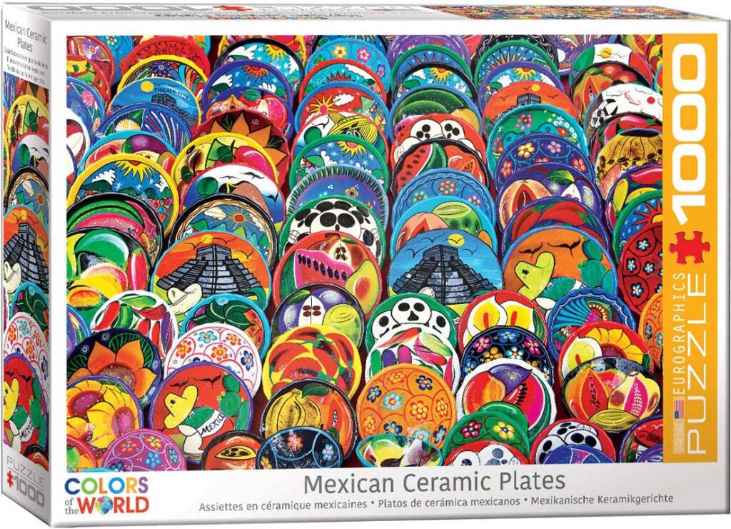Eurographics Puslespil – Mexicanske tallerkener 1000 brikker