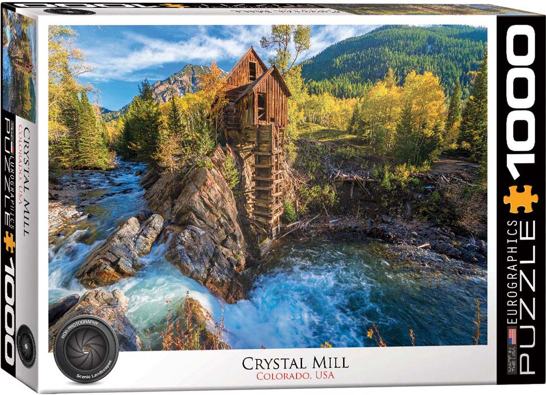 Eurographics Puslespil – Crystal Mill 1000 brikker