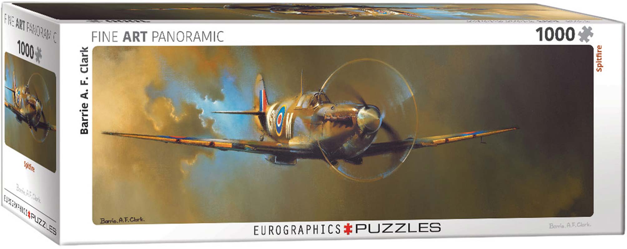 Eurographics Panoramapuslespil – Spitfire 1000 brikker