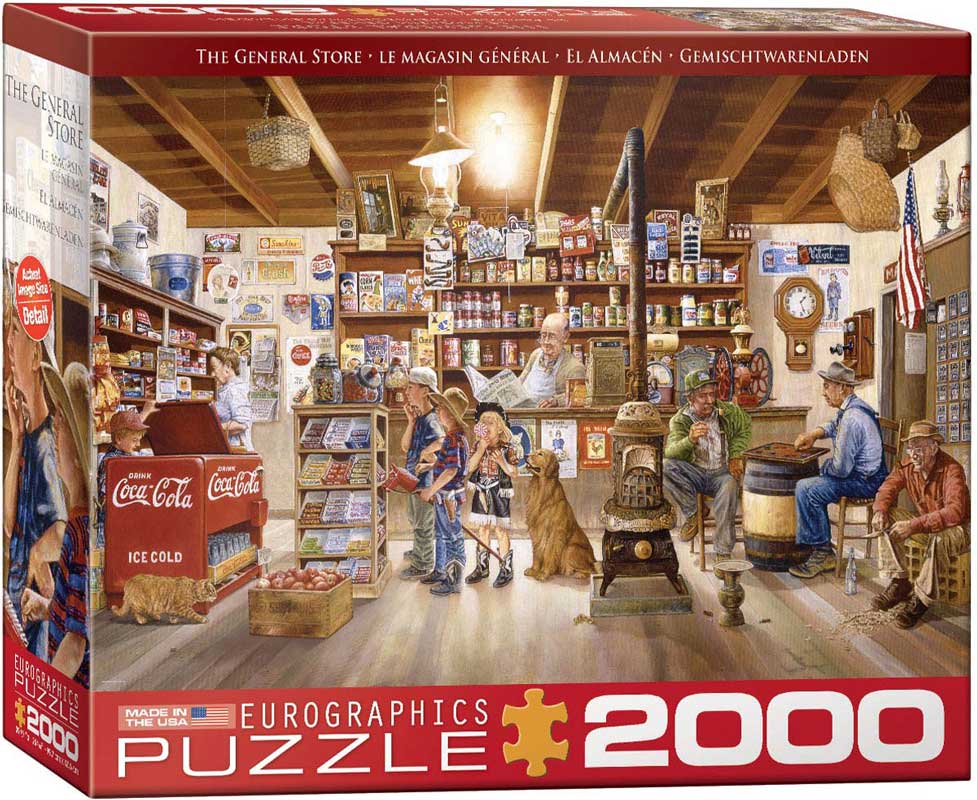 Eurographics Puslespil – Nærbutikken 2000 brikker